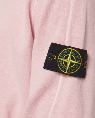 Stone Island 66060 Logo Sweatshirt Pink