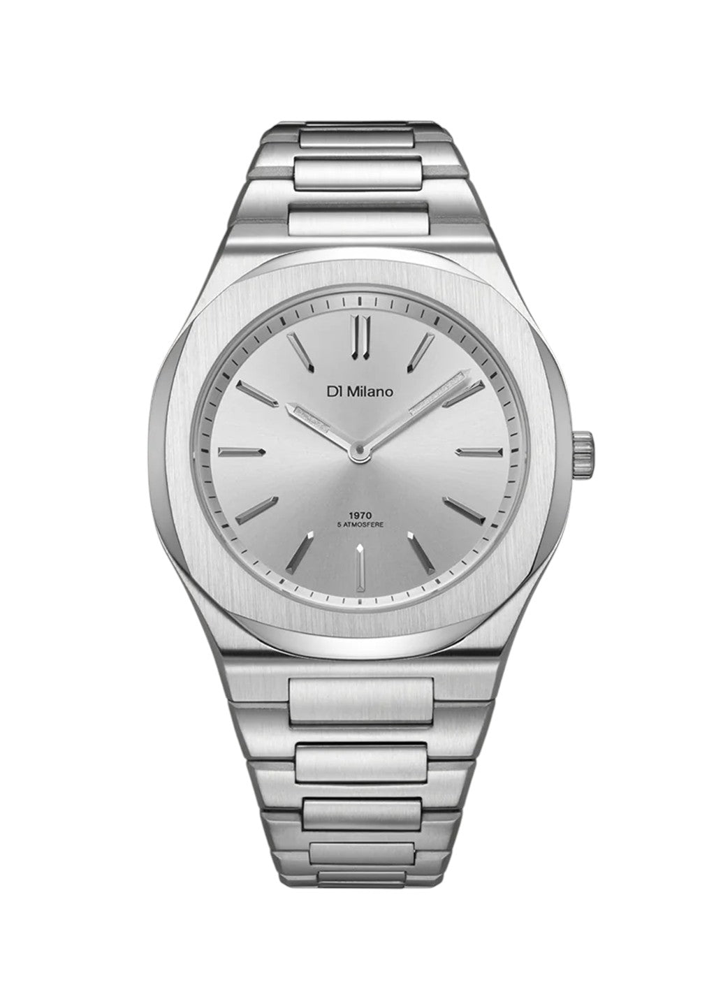 D1 Milano Groovy Silver 39 mm Silver UHBJ02