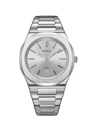 D1 Milano Groovy Silver 39 mm Silver UHBJ02
