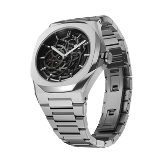 D1 Milano Skeleton Bracelet 41.5 mm Silver SKBJ10