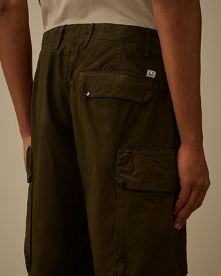 C.P. Company Micro-Reps Boxy Cargo Lens Pants Ivy Green 20CMPA128A110325G