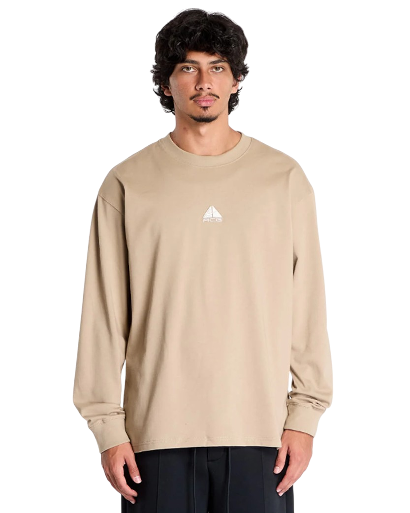 Nike ACG Lungs Long-Sleeve T-Shirt Beige DR7754-247