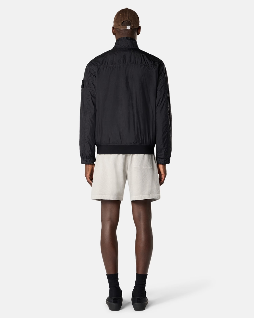 Stone Island 4100111 CRINKLE REPS NY Jacket Black