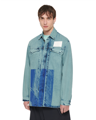 A-Cold-Wall SS24 Bleached Overdyed Shirt Faded