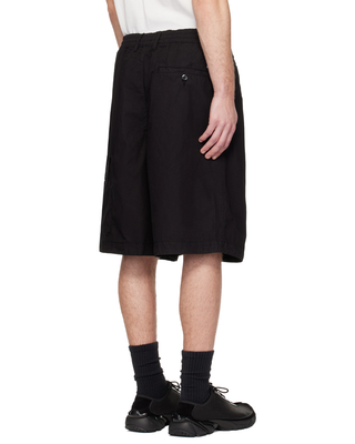 C.P. Company Micro-Reps Boxy Lens Shorts Black 20CMBE127A110325G