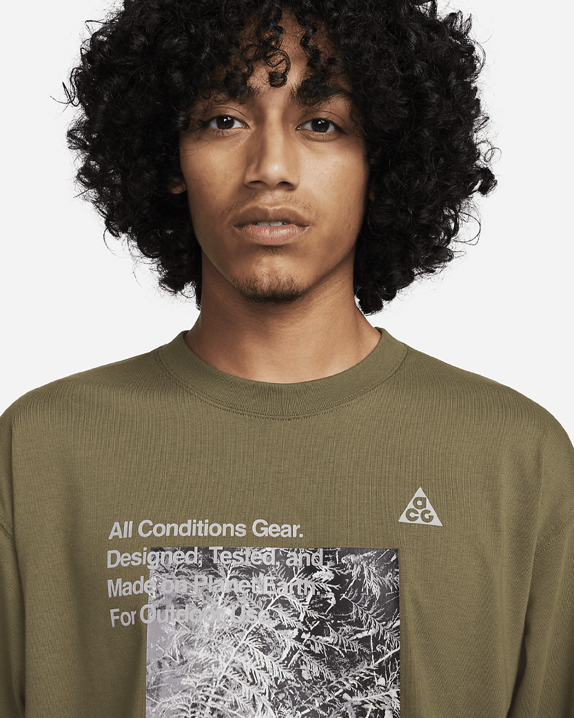 Nike ACG NRG Forest Long-Sleeve T-shirt Olive FN7319-222