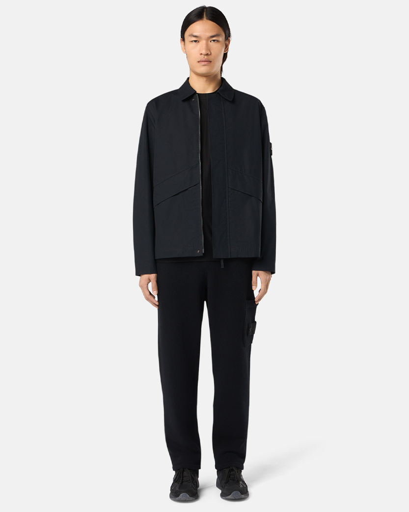 Stone Island 580FA Geelong RWS Wool Ghost Pants Black