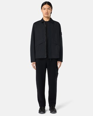 Stone Island 580FA Geelong RWS Wool Ghost Pants Black