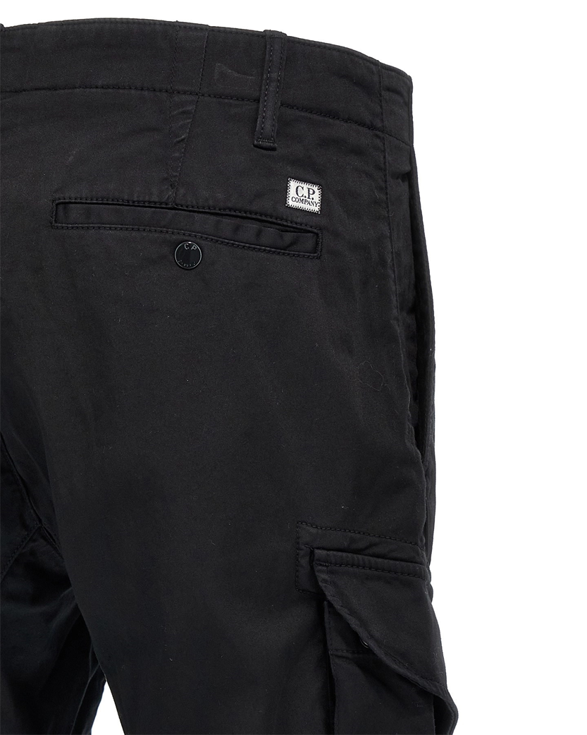 C.P. Company Lens Cargo Pants Black RFCMPA731A005529G
