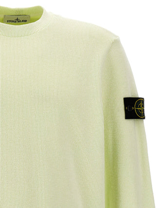 Stone Island 62656 Cardigan Sweatshirt Light Green