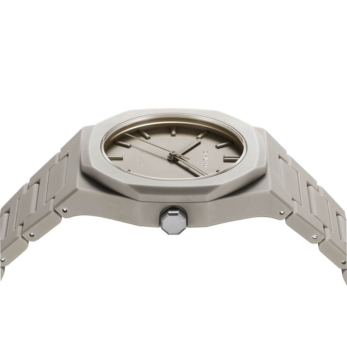 D1 Milano Polycarbon Bracelet 37 mm Ecru PCBU06