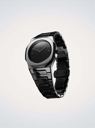 D1 Milano Black Mirror 38 mm Black UTBU09