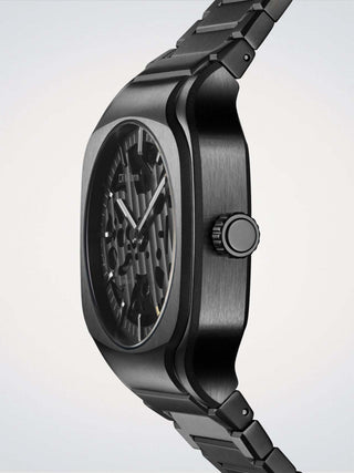 D1 Milano Square Bracelet 37 mm Soot Depth SLBJ02