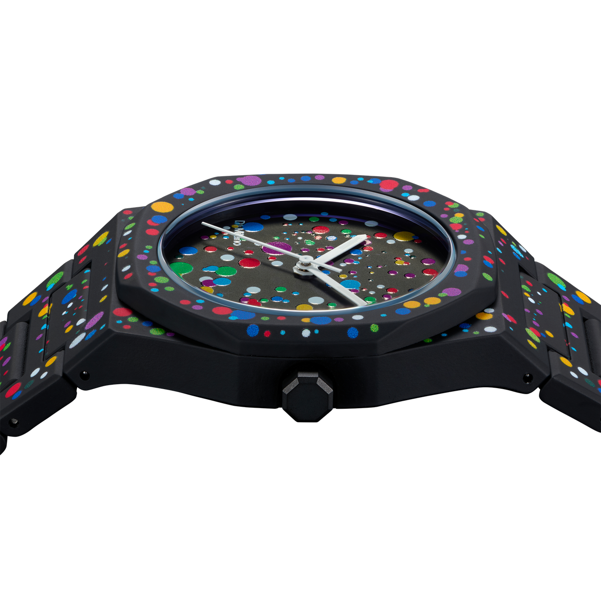 D1 Milano Polycarbon Bracelet 37 mm Dot 01 PCBU11