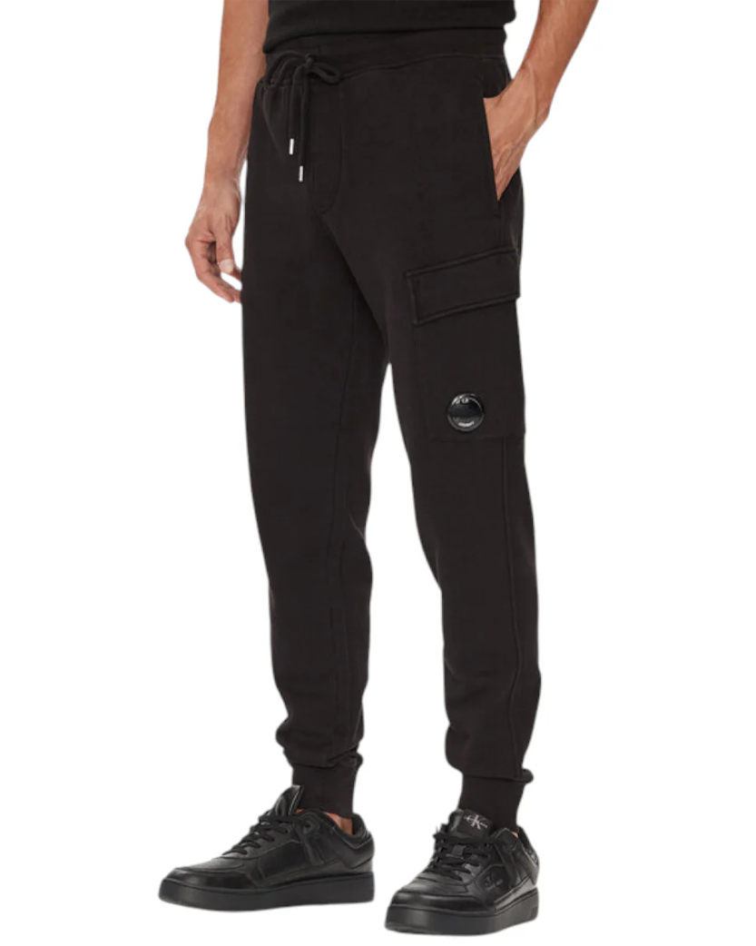 C.P. Company Cotton Track Pants Black