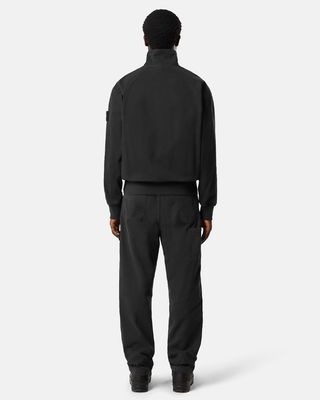 Stone Island 3100008 ORGANIC PANAMA COTTON 'OLD' EFFECT Pants Black