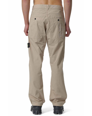 Stone Island 3100008 MERCERISED ORGANIC COTTON RIPSTOP Chino Pants Beige