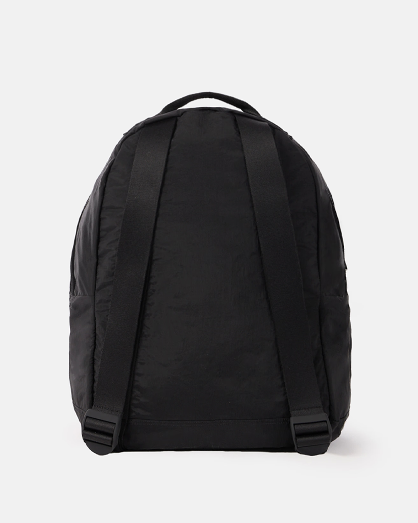 Stone Island 9200014 Coated Nylon Metal Backpack Black