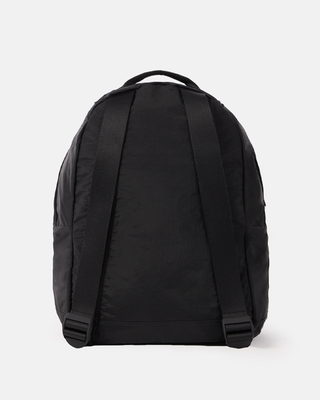 Stone Island 9200014 Coated Nylon Metal Backpack Black