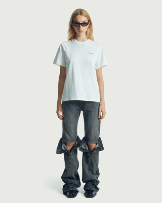 Coperni Logo Boxy T-Shirt White