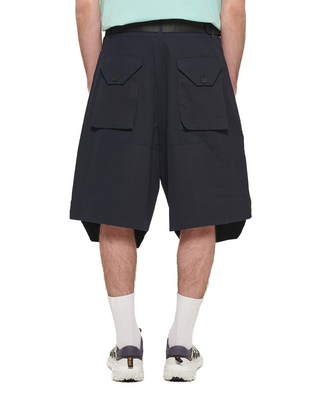 A-Cold-Wall SS24 Overlay Cargo Short Navy