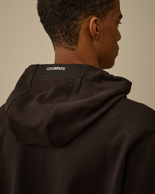C.P. Company Diagonal Raised Hoodie Black RCCMSS714A005086W