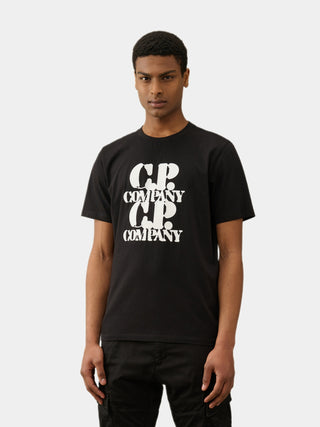 C.P. Company Graphic T-shirt Black