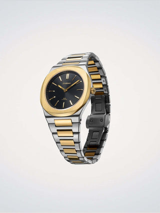 D1 Milano Tone Mellow 34 mm Silver/Gold UHBL03