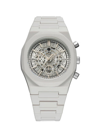 D1 Milano Polychrono Bracelet 40.5 mm Model L Light Grey PHBJ11
