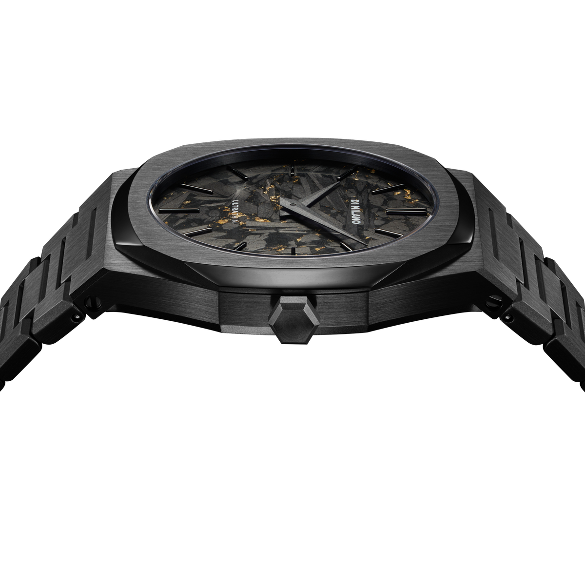 D1 Milano Ultra Thin Bracelet 40 mm Black DLC UTBJ31