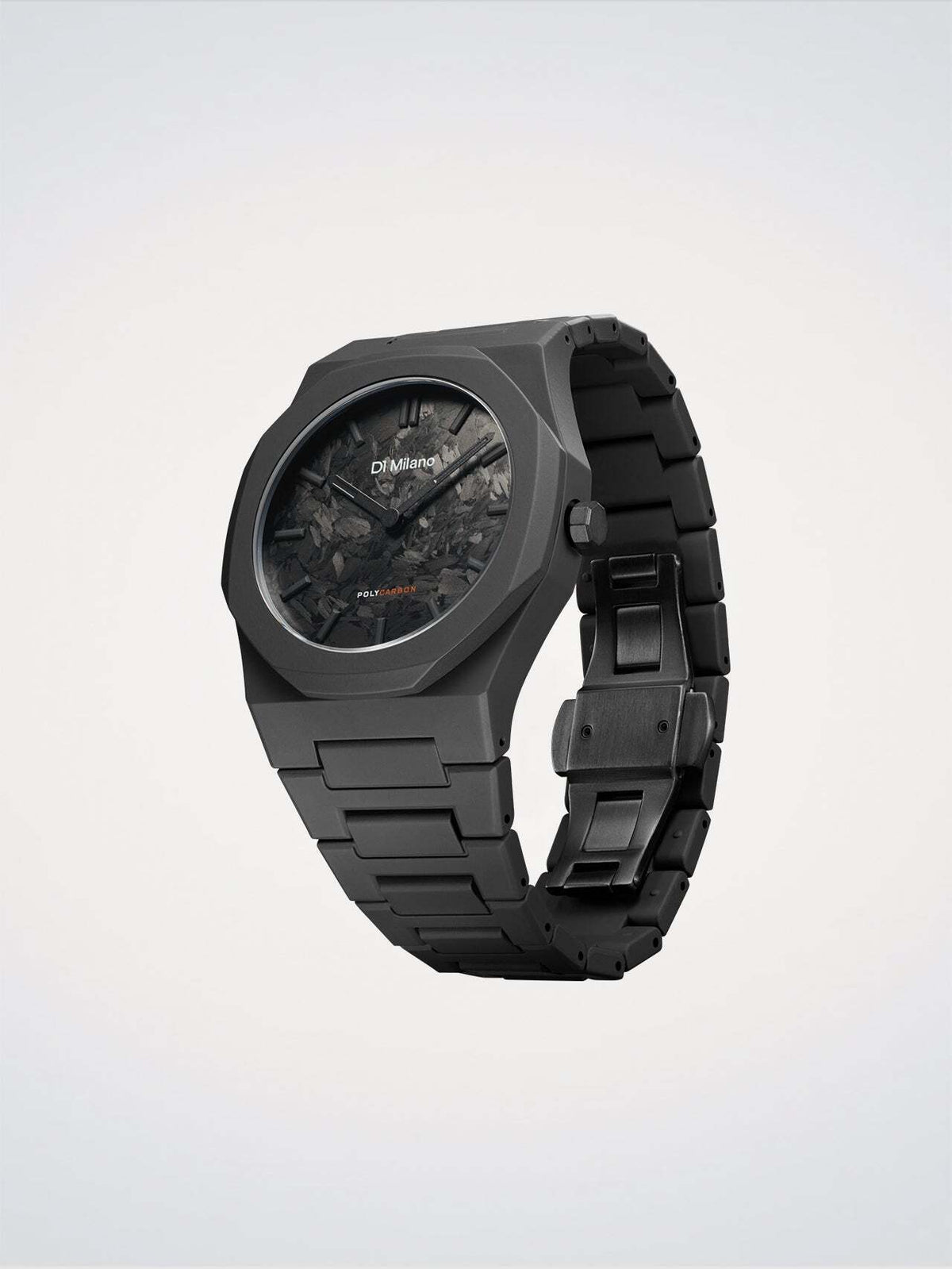 D1 Milano Poly Carbonium 40.5 mm Black PCBJCR