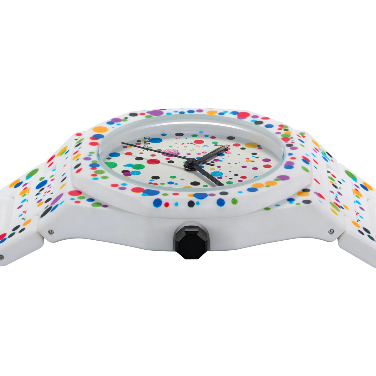 D1 Milano Polycarbon Bracelet 37 mm Dot 02 PCBU12