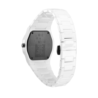 D1 Milano Ceramica 37 mm Pure White CEBU02