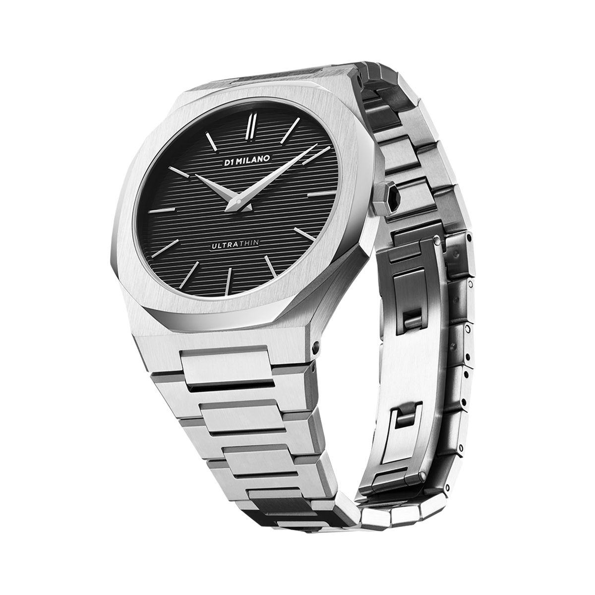 D1 Milano Ultra Thin Bracelet 40 mm Silver UTBJ14