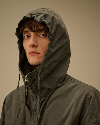 C.P. Company Micro-Reps Hooded Lens Jacket Gunmetal Grey 20CMOW075A110324G