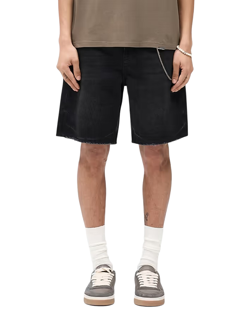 Represent R10T Tailored Denim Shorts Black MLM61038-01