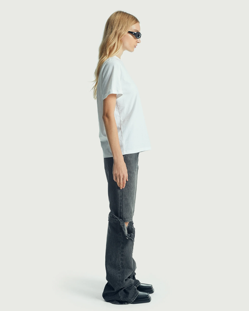 Coperni Logo Boxy T-Shirt White