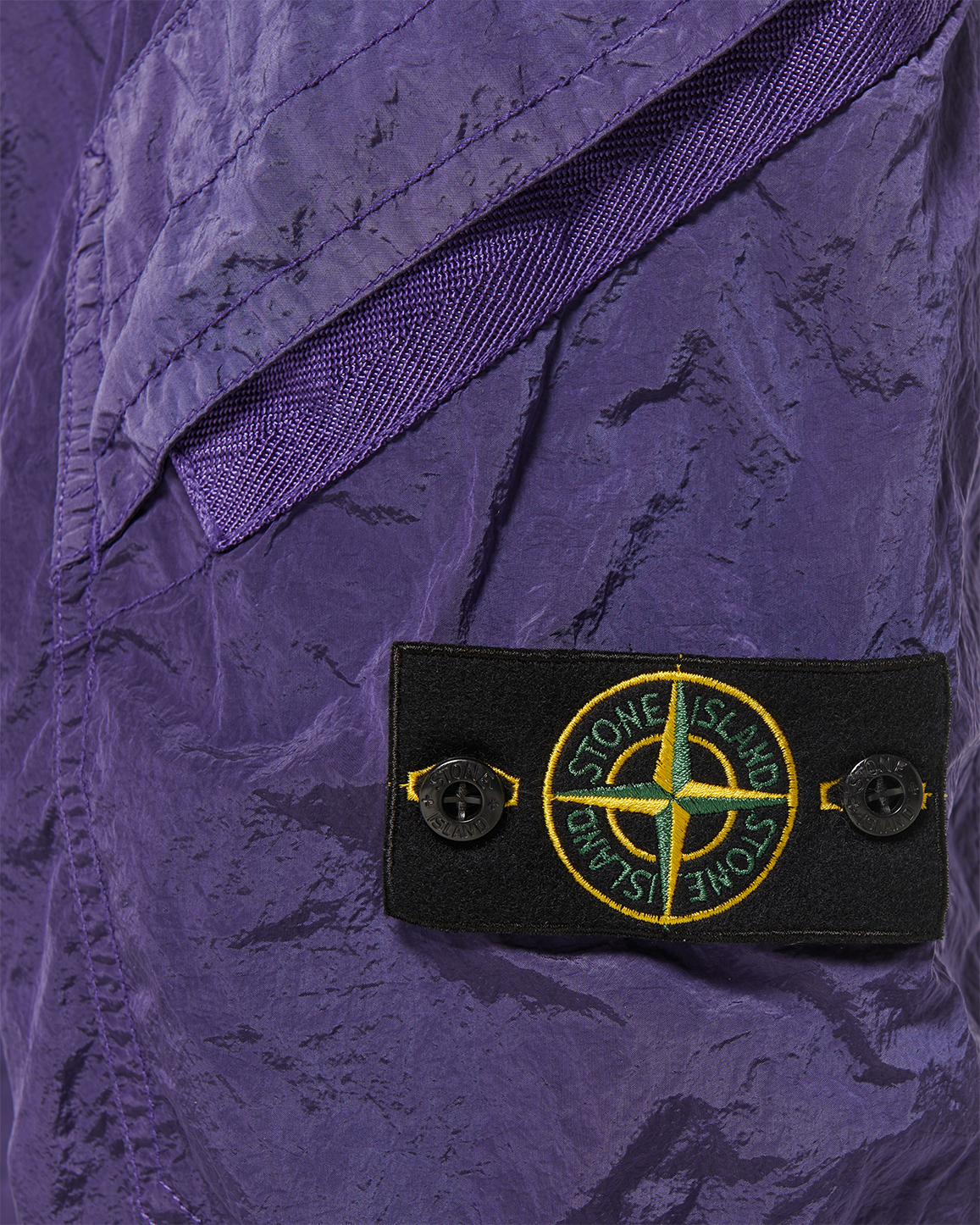 Stone Island 31719 Nylon Metal Loose Fit Cargo Pants Lavander