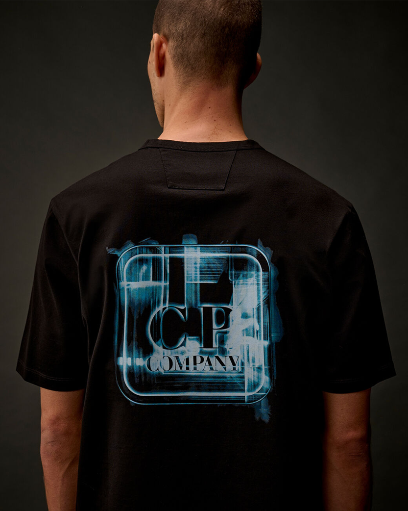 C.P. Company The Metropolis Series T-shirt Black 20CLTS055A006370W
