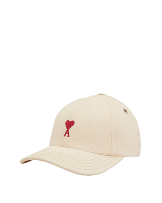 AMI Paris ADC Cap White Cream