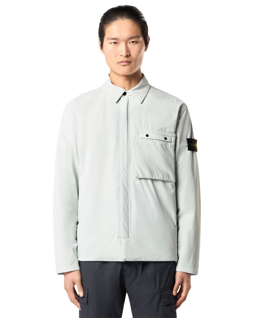 Stone Island 4100011 SOFT SHELL-R E.DYE TECHNOLOGY Jacket Sky Blue