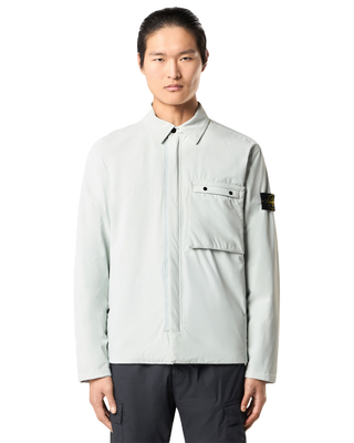 Stone Island 4100011 SOFT SHELL-R E.DYE TECHNOLOGY Jacket Sky Blue