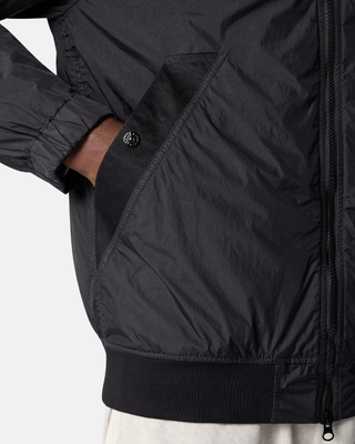 Stone Island 4100111 CRINKLE REPS NY Jacket Black