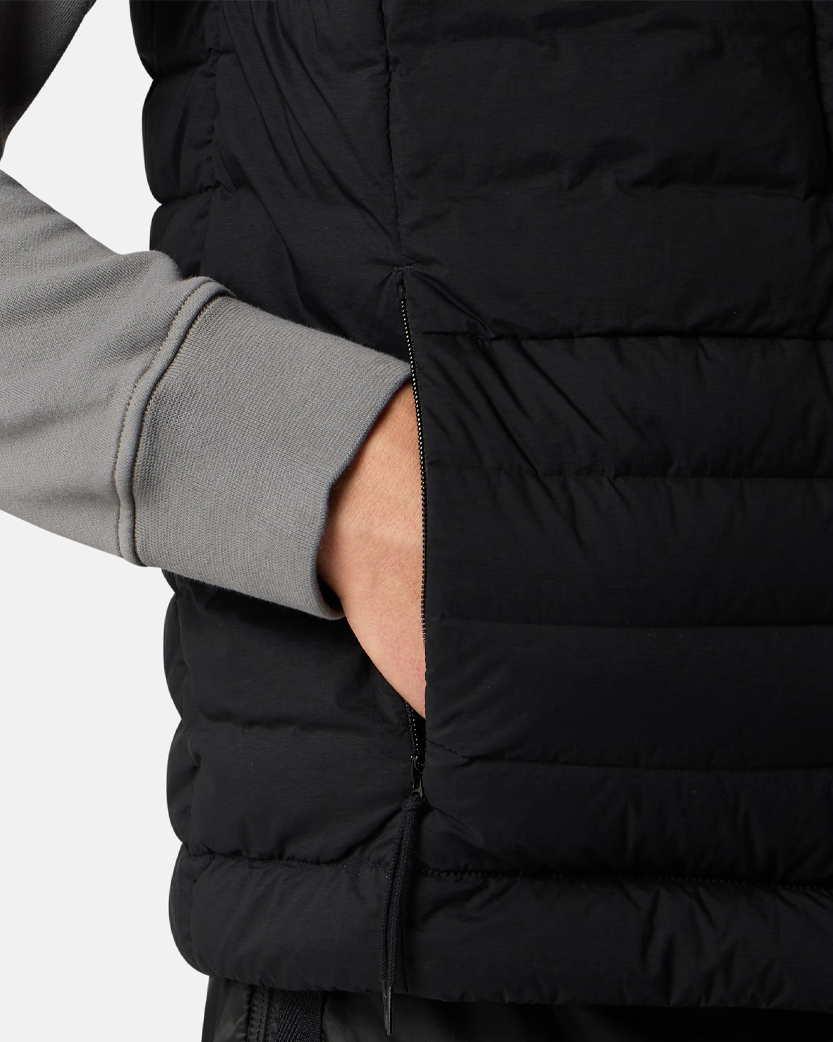 Stone Island G100004 SEAMLESS TUNNEL NYLON DOWN-TC Vest Black