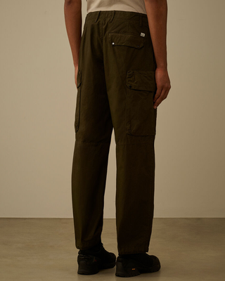 C.P. Company Micro-Reps Boxy Cargo Lens Pants Ivy Green 20CMPA128A110325G