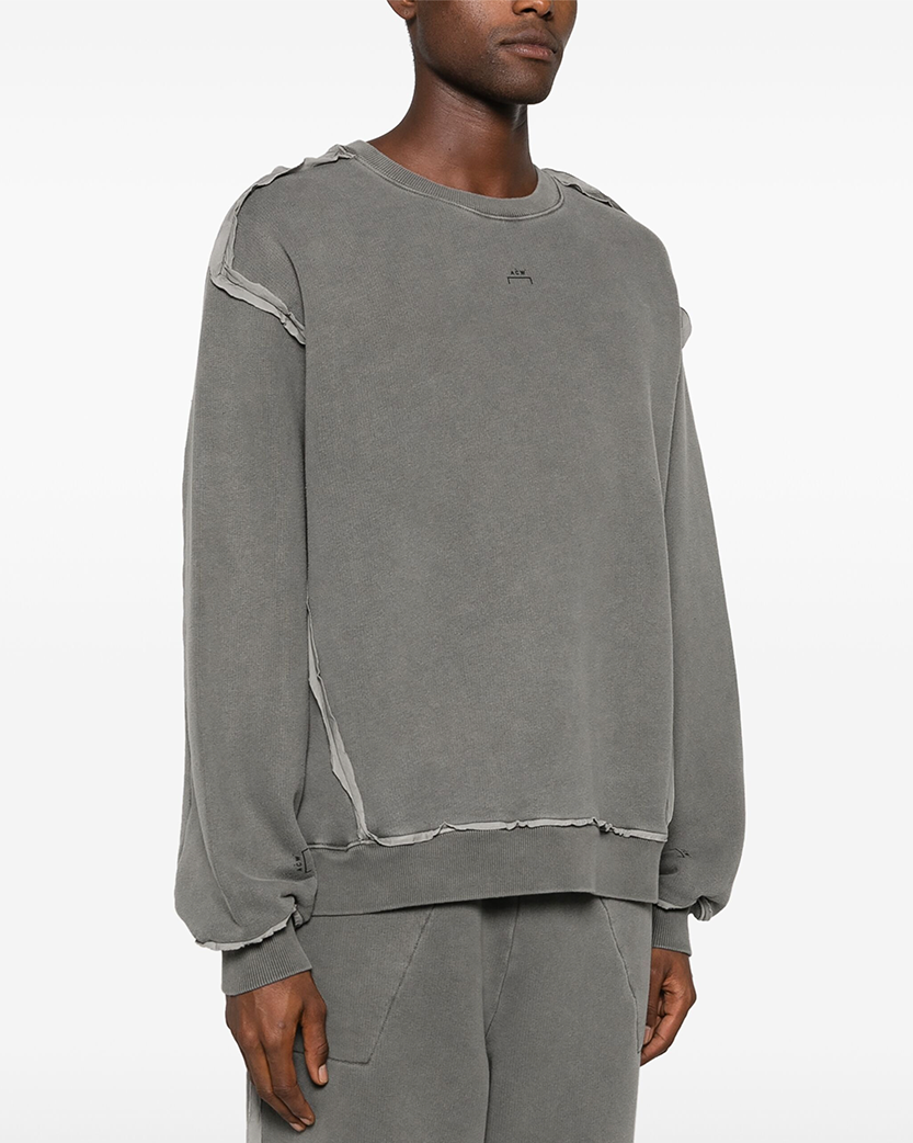 A-Cold-Wall Facade Crewneck Black