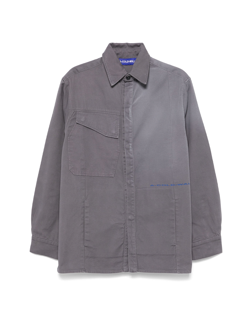 A-Cold-Wall Oxidise Overshirt Grey