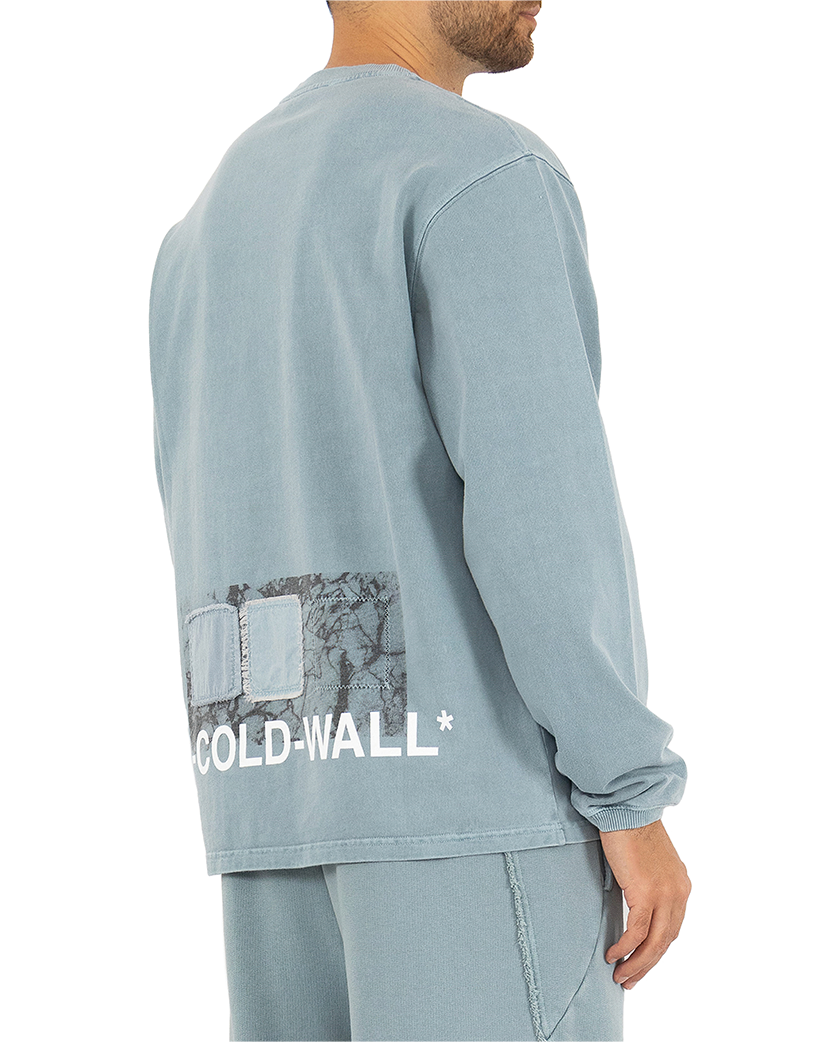 A-Cold-Wall SS24 Cubist Ls T-shirt Faded Teal