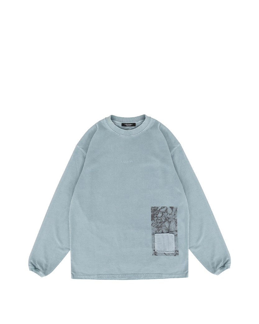 A-Cold-Wall SS24 Cubist Ls T-shirt Faded Teal