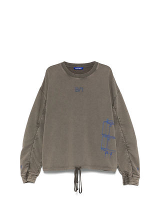 A-Cold-Wall Shroud Crewneck Black